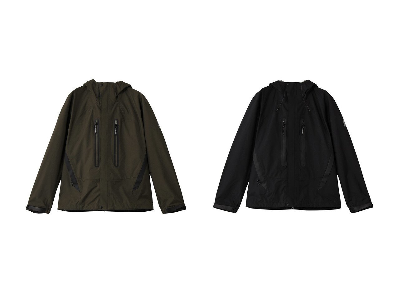 【and wander/アンドワンダー】の【UNISEX】2.5L hiker レイン ジャケット おすすめ！トレンド、レディースファッションの通販 おすすめ人気トレンドファッション通販アイテム インテリア・キッズ・メンズ・レディースファッション・服の通販 founy(ファニー) 　ファッション　Fashion　レディースファッション　Fashion for Women　アウター　Coat / Outerwear Collection　レディースジャケット・軽アウター　Jackets　ブルゾンジャケット・スポーティアウター　Blouson Jackets　ユニセックス　Unisex, Genderless　アウトドア　Outdoor Clothing　シンプル　Simple, Minimal　ジャケット　Jacket, Outerwear　ブルゾン　Blouson, Bomber Jacket　レイン　Rain, Rainproof　新作・新入荷　New Arrivals / New In　ブラック系　Black　グリーン系　Green　|ID:crp329100000224343