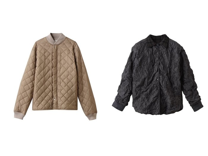 【MAISON MARGIELA/メゾン マルジェラ】のキルティング スウェットジャケット&ロングスリーブチェックコート おすすめ！トレンド、レディースファッションの通販 おすすめ人気トレンドファッション通販アイテム 人気、トレンドファッション・服の通販 founy(ファニー) ファッション Fashion レディースファッション Fashion for Women アウター Coat / Outerwear Collection レディースジャケット・軽アウター Jackets ブルゾンジャケット・スポーティアウター Blouson Jackets コート・ロングコート・ピーコート Long Coats, Peacoats & More キルティング Quilted, Quilting コンビ Combo, Combination Style ジャケット Jacket, Outerwear スウェット / スエット Sweatshirt, Sweatwear デニム Denim, Jeans Material ブルゾン Blouson, Bomber Jacket ボトム Bottoms, Lower Wear ミックス Mix, Mixed Style エレガント 上品 Elegant 新作・新入荷 New Arrivals / New In |ID:crp329100000224358