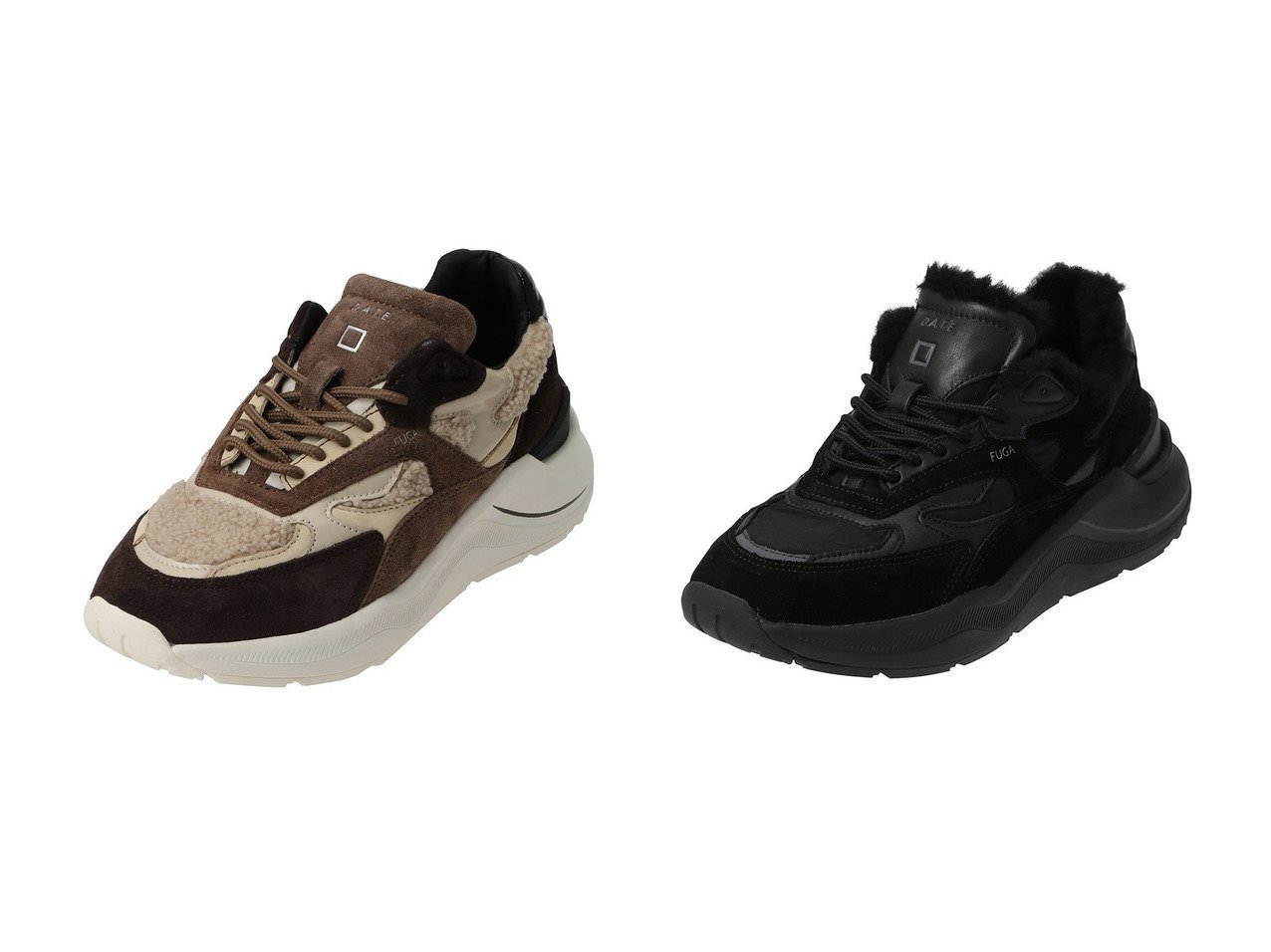 【D.A.T.E./デイト】のFG NATURAL スニーカー&FG FUR スニーカー おすすめ！トレンド、レディースファッションの通販 おすすめ人気トレンドファッション通販アイテム インテリア・キッズ・メンズ・レディースファッション・服の通販 founy(ファニー) 　ファッション　Fashion　レディースファッション　Fashion for Women　クッション　Cushion, Throw Pillow　スニーカー　Sneakers, Trainers　スラックス　Slacks, Dress Pants　デニム　Denim, Jeans Material　ミックス　Mix, Mixed Style　新作・新入荷　New Arrivals / New In　フェイクファー　Faux Fur, Imitation Fur　ラグジュアリー　Luxury, Elegant　A/W・秋冬　Autumn/Winter　ブラック系　Black　|ID:crp329100000224379