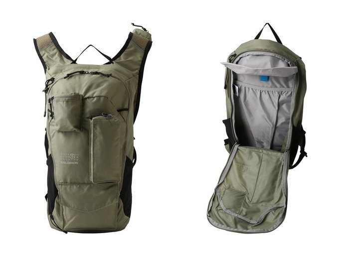 【MM6 Maison Martin Margiela/エムエム6 メゾン マルタン マルジェラ】の【UNISEX】【MM6 Maison Margiela × SALOMON】 DAYPACK 20 おすすめ！トレンド、レディースファッションの通販 おすすめ人気トレンドファッション通販アイテム 人気、トレンドファッション・服の通販 founy(ファニー) ファッション Fashion レディースファッション Fashion for Women バッグ Bags ユニセックス Unisex, Genderless ポケット Pocket, Pocket Detail リュック Backpack, Rucksack 新作・新入荷 New Arrivals / New In |ID:crp329100000224385