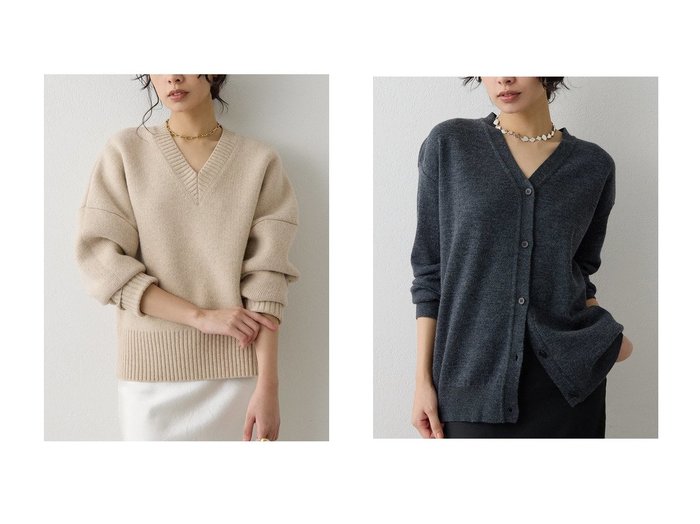 【Whim Gazette/ウィムガゼット】のミラノリブカーディガン&シルエットニット おすすめ！トレンド、レディースファッションの通販 おすすめ人気トレンドファッション通販アイテム 人気、トレンドファッション・服の通販 founy(ファニー) ファッション Fashion レディースファッション Fashion for Women トップス・カットソー Cut & Sew Tops ニット Knit Tops & Sweaters カジュアルプルオーバー・ニットトップス Pullovers & Knit Tops / Casual Pullovers カーディガン・羽織り Layered Style Cardigans クール Cool, Chic シンプル Simple, Minimal ストレッチ Stretch, Stretchy Fabric フォルム Silhouette, Form 新作・新入荷 New Arrivals / New In カーディガン Cardigan, Knitwear 再入荷 Restock / Back in Stock |ID:crp329100000224419