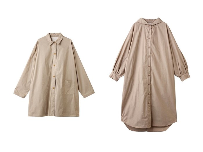 【MidiUmi/ミディウミ】のTWO&MORE coat shirt シャツ&hooded shirt OP ワンピース おすすめ！トレンド、レディースファッションの通販 おすすめ人気トレンドファッション通販アイテム 人気、トレンドファッション・服の通販 founy(ファニー) 　ファッション　Fashion　レディースファッション　Fashion for Women　アウター　Coat / Outerwear Collection　コート・ロングコート・ピーコート　Long Coats, Peacoats & More　トップス・カットソー　Cut & Sew Tops　シャツ・ブラウス・オフィスカジュアル　Elegant Blouses & Button-Ups　ロングTシャツ・Tシャツ　Longline T-Shirts & Tees　ワンピース　Dresses　チュニック　Tunic Tops & Dresses　なめらか　Smooth, Silky Texture　シンプル　Simple, Minimal　スリーブ　Sleeve, Long Sleeve / Short Sleeve　ファブリック　Fabric, Textile　リュクス　Luxury, Elegant, High-End, Chic　ロング　Long, Long-Length　ワーク　Workwear, Utility Style　新作・新入荷　New Arrivals / New In　|ID:crp329100000224452
