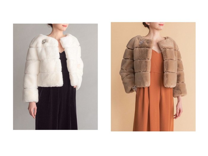 【DAISY LIN/デイジーリン】のLove Fur Jacket Almond Princess&Love Fur Jacket Snow Princess おすすめ！トレンド、レディースファッションの通販 おすすめ人気トレンドファッション通販アイテム 人気、トレンドファッション・服の通販 founy(ファニー) 　ファッション　Fashion　レディースファッション　Fashion for Women　アウター　Coat / Outerwear Collection　レディースジャケット・軽アウター　Jackets　インナー　Innerwear　洗える　Machine Washable　サテン　Satin, Glossy Fabric　ショート　Short, Short Length　シルク　Silk, 100% Silk　ジャケット　Jacket, Outerwear　ストレッチ　Stretch, Stretchy Fabric　なめらか　Smooth, Silky Texture　バランス　Balance, Style Balance　ポケット　Pocket, Pocket Detail　防寒　Cold Protection, Winter-Ready　モダン　Modern, Contemporary　ラグジュアリー　Luxury, Elegant　リアル　Real, Realistic　レース　Lace, Lace Fabric　ワイド　Wide, Wide Fit　冬　Winter / This Winter　新作・新入荷　New Arrivals / New In　|ID:crp329100000224463