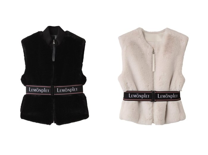 【Lemonplet/レモンプレット】のFAUX FUR SOU VEST&FAUX FUR SOURCE VEST おすすめ！トレンド、レディースファッションの通販 おすすめ人気トレンドファッション通販アイテム 人気、トレンドファッション・服の通販 founy(ファニー) ファッション Fashion レディースファッション Fashion for Women アウター Coat / Outerwear Collection レディースジャケット・軽アウター Jackets インナー Innerwear ジャケット Jacket, Outerwear スポーティ Sporty, Casual Athletic フェイクファー Faux Fur, Imitation Fur ベスト Vest, Waistcoat 冬 Winter / This Winter 新作・新入荷 New Arrivals / New In 秋 Autumn おすすめ Recommended / Our Picks コンパクト Compact, Small Size フォルム Silhouette, Form ボトム Bottoms, Lower Wear |ID:crp329100000224474
