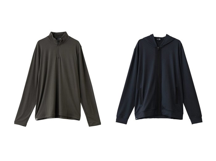 【BAREFOOT DREAMS / MEN/ベアフット ドリームズ】の【MEN】バターシック ハーフ ジップアップ プルオーバー&【MEN】バターシック ジップアップ フーディー おすすめ！トレンド、レディースファッションの通販 おすすめ人気トレンドファッション通販アイテム 人気、トレンドファッション・服の通販 founy(ファニー) ファッション Fashion メンズファッション Fashion for Men トップス・カットソー Cut & Sew Tops パーカー・フーディー / カジュアルコーデ Hoodies & Parkas メンズシャツ Shirts カーディガン / 羽織り Cardigans なめらか Smooth, Silky Texture ジップアップ Zip-Up, Full Zip トレンド Trend, Trending Now ハーフ Half, Half-Length リラックス Relax, Relaxed Fit 新作・新入荷 New Arrivals / New In |ID:crp329100000224488