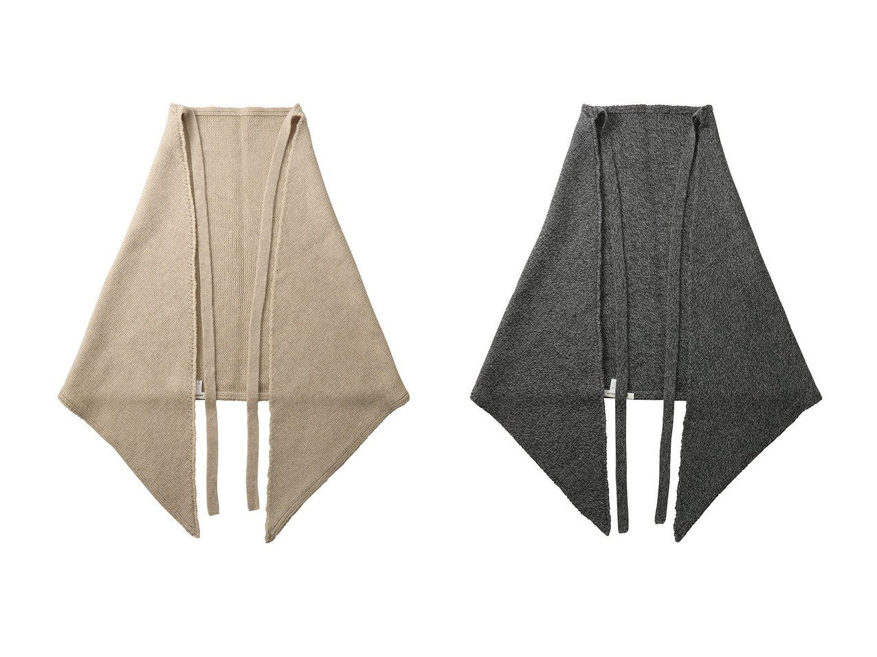 【GALLARDAGALANTE/ガリャルダガランテ】の【ASAUCE MELER】ウールキャメルエプロンストール おすすめ！トレンド、レディースファッションの通販 おすすめ人気トレンドファッション通販アイテム インテリア・キッズ・メンズ・レディースファッション・服の通販 founy(ファニー) 　ファッション　Fashion　レディースファッション　Fashion for Women　ストール　Soft & Warm Scarves　マフラー・スヌード / 冬小物の定番　Scarves & Mufflers　ウォーム　Warm Fabric　カーディガン　Cardigan, Knitwear　ストール　Stole, Wrap　ビスチェ　Bustier, Corset Top　マフラー　Scarf, Muffler　リボン　Ribbon, Bow　新作・新入荷　New Arrivals / New In　A/W・秋冬　Autumn/Winter　グレー系　Gray　ベージュ系　Beige　|ID:crp329100000224510