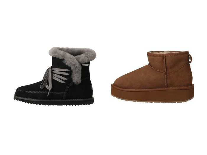 【EMU Australia/エミュ オーストラリア】のTHORSBY ショートブーツ&STINGER MICRO FLATFORM 2.0 ショートブーツ おすすめ！トレンド、レディースファッションの通販 おすすめ人気トレンドファッション通販アイテム 人気、トレンドファッション・服の通販 founy(ファニー) ファッション Fashion レディースファッション Fashion for Women ショート Short, Short Length スタイリッシュ Stylish, Fashionable 冬 Winter / This Winter 新作・新入荷 New Arrivals / New In A/W・秋冬 Autumn/Winter クッション Cushion, Throw Pillow ダブル Double, Double-Breasted フェイス Face, Facial Design ライニング Inner Lining, Inner Fabric, Lined 厚底 Platform Shoes |ID:crp329100000224511