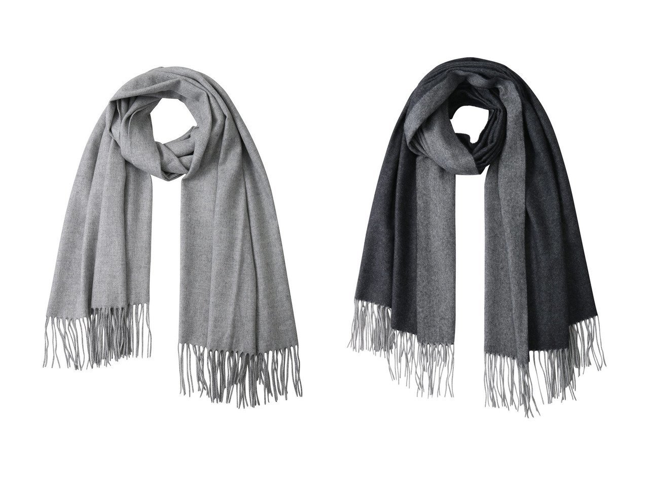 【DONGLI/ドンリー】のPLAIN STOLE&REVERSIBLE STOLE おすすめ！トレンド、レディースファッションの通販 おすすめ人気トレンドファッション通販アイテム インテリア・キッズ・メンズ・レディースファッション・服の通販 founy(ファニー) 　ファッション　Fashion　レディースファッション　Fashion for Women　ストール　Soft & Warm Scarves　マフラー・スヌード / 冬小物の定番　Scarves & Mufflers　ユニセックス　Unisex, Genderless　ストール　Stole, Wrap　フリンジ　Fringe, Tassel　プレーン　Plain, Simple　マフラー　Scarf, Muffler　再入荷　Restock / Back in Stock　無地　Plain, Solid Color　シンプル　Simple, Minimal　トレンド　Trend, Trending Now　グレー系　Gray　ブルー系　Blue　|ID:crp329100000224516