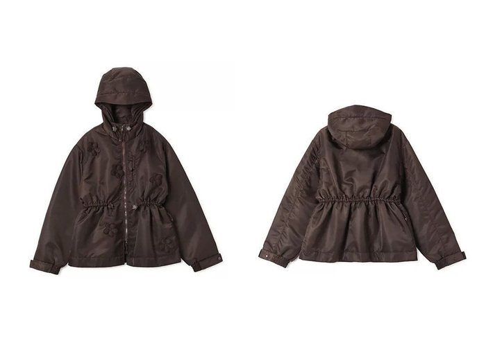 【CECILIE BAHNSEN/セシリー バンセン】のBECKY JACKET NYLON おすすめ！トレンド、レディースファッションの通販 おすすめ人気トレンドファッション通販アイテム 人気、トレンドファッション・服の通販 founy(ファニー) ファッション Fashion レディースファッション Fashion for Women アウター Coat / Outerwear Collection レディースジャケット・軽アウター Jackets 2025年 2025 2025-2026秋冬・A/W Autumn/Winter 2025–26 AW25–26 ジャケット Jacket, Outerwear ドローコード Drawcord, Drawstring Cord モチーフ Motif, Design Theme 洗える Machine Washable |ID:crp329100000224548