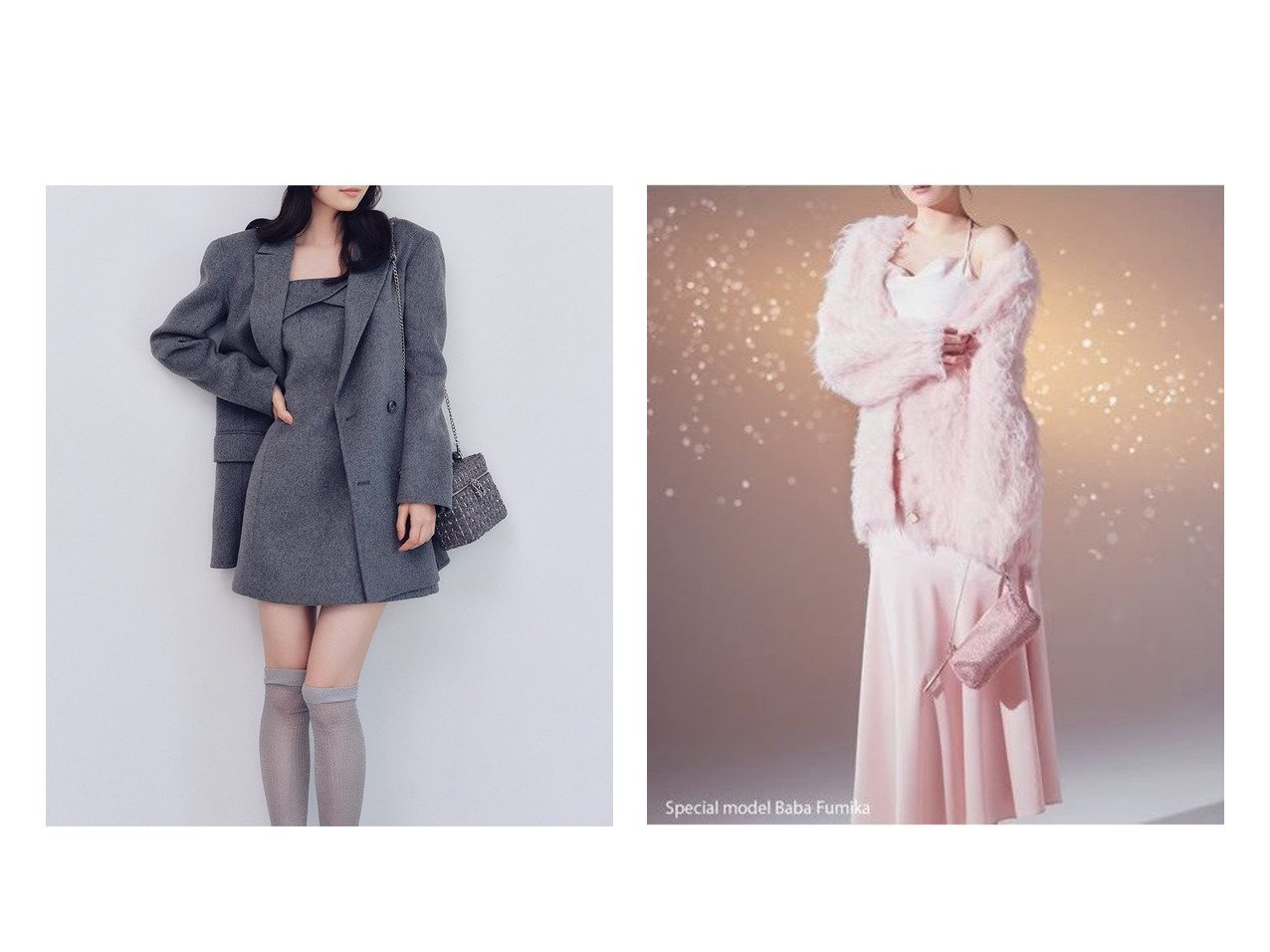 【SNIDEL/スナイデル】のベアミニワンピース&サテンマーメイドキャミワンピース おすすめ！トレンド、レディースファッションの通販 おすすめ人気トレンドファッション通販アイテム インテリア・キッズ・メンズ・レディースファッション・服の通販 founy(ファニー) 　ファッション　Fashion　レディースファッション　Fashion for Women　ワンピース　Dresses　キャミソールワンピース　Camisole Dresses　ウェーブ　Wavy Pattern　カットソー　Cut and Sewn Top　コンパクト　Compact, Small Size　軽量　Lightweight, Ultra Light　ストレート　Straight, Straight Cut　スマート　Smart, Elegant　トレンド　Trend, Trending Now　フォルム　Silhouette, Form　ラップ　Wrap, Wrap Design　冬　Winter / This Winter　おすすめ　Recommended / Our Picks　|ID:crp329100000224554