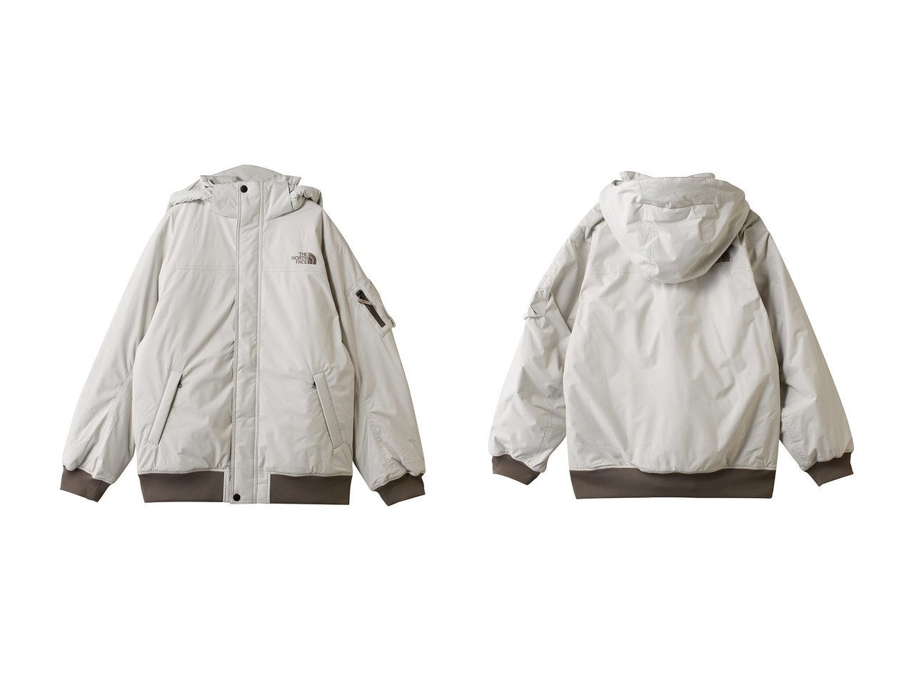 【THE NORTH FACE / KIDS/ザ ノース フェイス】の【KIDS】ウィンターボンバージャケット おすすめ！キッズファッションの通販 おすすめ人気トレンドファッション通販アイテム インテリア・キッズ・メンズ・レディースファッション・服の通販 founy(ファニー) 　ファッション　Fashion　キッズファッション　Fashion for Kids　アウター　Coat Outerwear /Kids　ジャケット　Jacket, Outerwear　ポケット　Pocket, Pocket Detail　新作・新入荷　New Arrivals / New In　ホワイト系　White　|ID:crp329100000224609