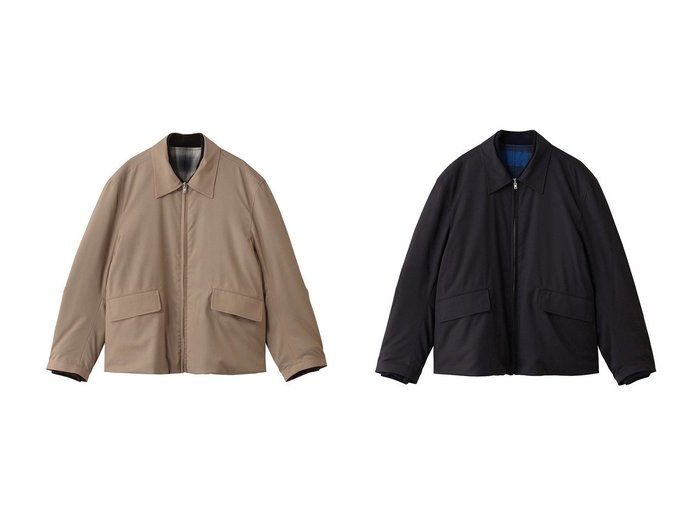 【SEVEN BY SEVEN / MEN/セブン バイ セブン】の【MEN】REVERSIBLE ブルゾン&【MEN】REVERSIBLE ブルゾン おすすめ！トレンド、メンズファッションの通販 おすすめ人気トレンドファッション通販アイテム 人気、トレンドファッション・服の通販 founy(ファニー) ファッション Fashion メンズファッション Fashion for Men クラシック Classic, Timeless Style シンプル Simple, Minimal ジャケット Jacket, Outerwear チェック Check, Plaid, Tartan ブルゾン Blouson, Bomber Jacket リバーシブル Reversible, Two-Sided 新作・新入荷 New Arrivals / New In 無地 Plain, Solid Color |ID:crp329100000224612