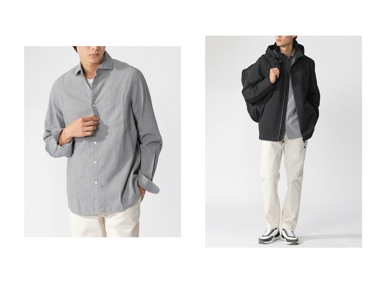 【ECOALF / MEN/エコアルフ】の【MEN】FELIPE シャツ FELIPE SHIRT MAN&【MEN】TARKA ジャケット TARKA JACKET MAN おすすめ！トレンド、メンズファッションの通販 おすすめ人気トレンドファッション通販アイテム インテリア・キッズ・メンズ・レディースファッション・服の通販 founy(ファニー) 　ファッション　Fashion　メンズファッション　Fashion for Men　コレクション　Collection, Seasonal Line　ショート　Short, Short Length　ジャケット　Jacket, Outerwear　フロント　Front, Front Design　ポケット　Pocket, Pocket Detail　ミドル　Middle Length, Mid Height　新作・新入荷　New Arrivals / New In　ブラック系　Black　ブルー系　Blue　オレンジ系　Orange　グレー系　Gray　|ID:crp329100000224613