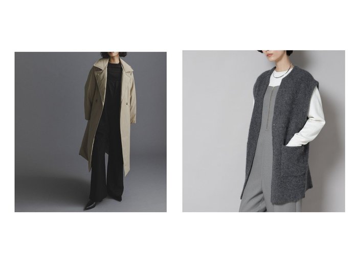 【nano universe/ナノ ユニバース】の「西川ダウン」リバーシブルライトコート&ウォッシャブルフォックスリバーニットジレ おすすめ！トレンド、レディースファッションの通販 おすすめ人気トレンドファッション通販アイテム 人気、トレンドファッション・服の通販 founy(ファニー) ファッション Fashion レディースファッション Fashion for Women アウター Coat / Outerwear Collection コート・ロングコート・ピーコート Long Coats, Peacoats & More トップス・カットソー Cut & Sew Tops ニット Knit Tops & Sweaters ベスト&ジレ / 重ね着スタイル Vests & Gilets アクセサリー Fashion Accessories エレガント 上品 Elegant カフス Cuff Design 軽量 Lightweight, Ultra Light ジャケット Jacket, Outerwear スポーティ Sporty, Casual Athletic タフタ Taffeta, Structured Fabric ダウン Down, Puffer 時計 Watch, Wristwatch 人気 Popular, Best Seller パターン Pattern, Design Print フロント Front, Front Design ベーシック Basic, Essential リバーシブル Reversible, Two-Sided おすすめ Recommended / Our Picks 2024年 2024 ビジネス 仕事 通勤 Business / Work / Commuting 2024-2025秋冬・A/W Autumn/Winter 2024–25 AW24–25 インナー Innerwear 洗える Machine Washable フォックス Fox, Fox Fur ポケット Pocket, Pocket Detail ミドル Middle Length, Mid Height |ID:crp329100000224622