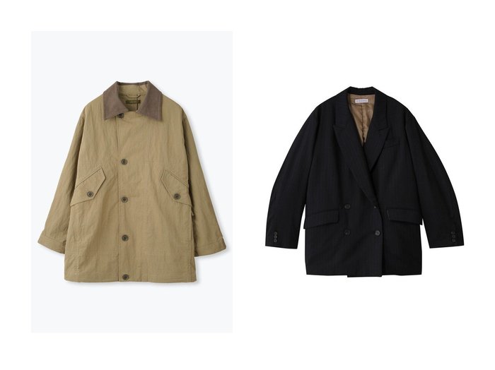 【lelill/レリル】のハンティング ジャケット&【MY WEAKNESS/マイ ウィークネス】のHilja Jacket おすすめ！トレンド、レディースファッションの通販 おすすめ人気トレンドファッション通販アイテム 人気、トレンドファッション・服の通販 founy(ファニー) ファッション Fashion レディースファッション Fashion for Women アウター Coat / Outerwear Collection レディースジャケット・軽アウター Jackets オイル Body Oil コーデュロイ Corduroy, Cord Fabric ジャケット Jacket, Outerwear パターン Pattern, Design Print ポケット Pocket, Pocket Detail 新作・新入荷 New Arrivals / New In A/W・秋冬 Autumn/Winter |ID:crp329100000224663