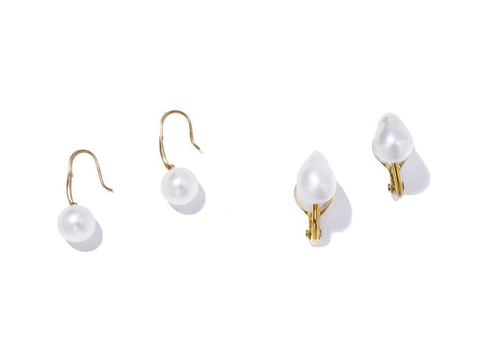 【les bonbon/ルボンボン】のorganic pearl hook ピアス&organic pearl イヤリング おすすめ!トレンド、レディースファッションの通販 おすすめ人気トレンドファッション通販アイテム 人気、トレンドファッション・服の通販 founy(ファニー) ファッション Fashion レディースファッション Fashion for Women ジュエリー Jewelry ファッションリング Fashion Rings イヤリング・フープ・ドロップタイプ Hoop, Drop & Clip Earrings なめらか Smooth, Silky Texture イヤリング Earrings ジャケット Jacket, Outerwear ドレス Dress, One-Piece パール Pearl, Pearl Accent フォルム Silhouette, Form モダン Modern, Contemporary 新作・新入荷 New Arrivals / New In |ID:crp329100000224664