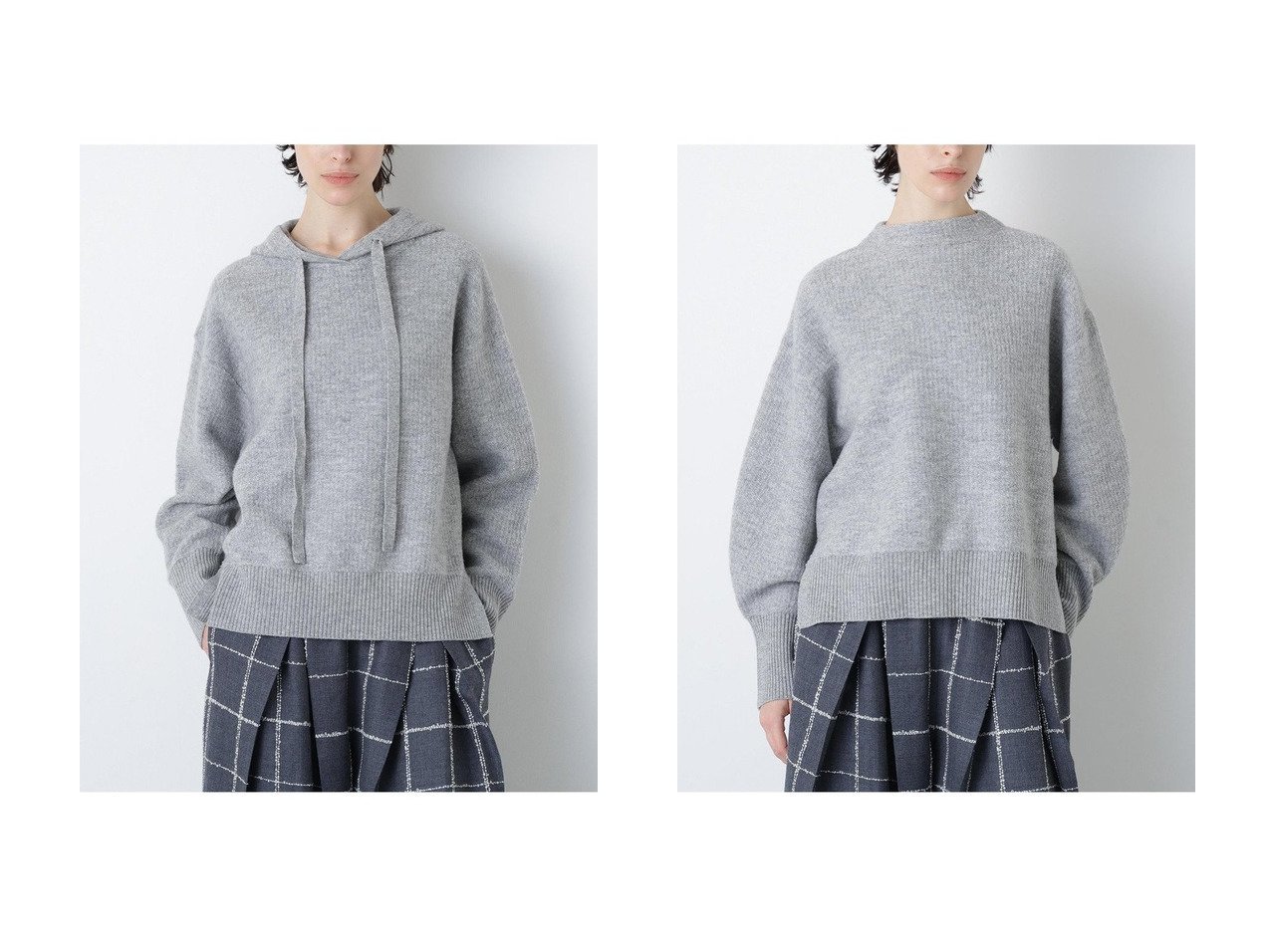 【hueLe Museum/ヒューエルミュージアム】の【hLM】パイルニットフーディー&【hLM】パイルニット おすすめ!トレンド、レディースファッションの通販 おすすめ人気トレンドファッション通販アイテム インテリア・キッズ・メンズ・レディースファッション・服の通販 founy(ファニー)  ファッション Fashion レディースファッション Fashion for Women トップス・カットソー Cut & Sew Tops ニット Knit Tops & Sweaters カジュアルプルオーバー・ニットトップス Pullovers & Knit Tops / Casual Pullovers シンプル Simple, Minimal エレガント 上品 Elegant 新作・新入荷 New Arrivals / New In グレー系 Gray パープル系 Purple ブルー系 Blue |ID:crp329100000224685