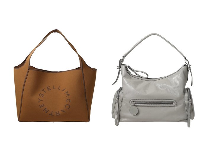 【STELLA McCARTNEY/ステラ マッカートニー】のStella Logo ニットトートバッグ&Dartmoor クラックドパテントショルダーバッグ おすすめ！トレンド、レディースファッションの通販 おすすめ人気トレンドファッション通販アイテム 人気、トレンドファッション・服の通販 founy(ファニー) ファッション Fashion レディースファッション Fashion for Women トップス・カットソー Cut & Sew Tops ニット Knit Tops & Sweaters バッグ Bags トレンド Trend, Trending Now ファブリック Fabric, Textile 新作・新入荷 New Arrivals / New In |ID:crp329100000224696