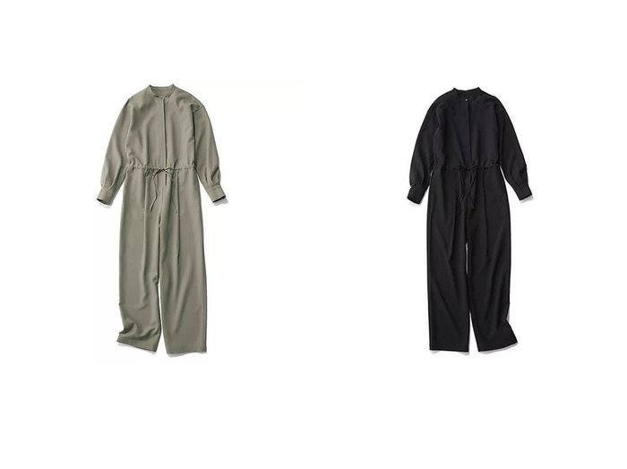 【M7days/エムセブンデイズ】の【長袖】脚長見えオールインワン おすすめ!トレンド、レディースファッションの通販 おすすめ人気トレンドファッション通販アイテム 人気、トレンドファッション・服の通販 founy(ファニー) ファッション Fashion レディースファッション Fashion for Women トップス・カットソー Cut & Sew Tops ワンピース Dresses オールインワン・ワンピース Dresses and Jumpsuits とろみ Fluid, Flowy Fabric エレガント 上品 Elegant ストレッチ Stretch, Stretchy Fabric スマート Smart, Elegant タートル Turtleneck, Turtle Collar メタル Metal, Metal Parts ビジネス 仕事 通勤 Business / Work / Commuting 洗える Machine Washable 長袖 Long Sleeve, Full Sleeve |ID:crp329100000224715