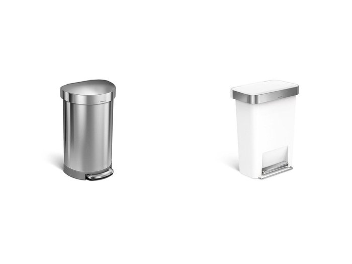 【SIMPLEHUMAN/シンプルヒューマン】のステップカン セミラウンド ステップダストボックス 45L&ステップカン レクタンギュラー ステップダストボックス ライナーポケット付 45L プラスチック おすすめ!インテリア雑貨、家具の通販 おすすめ人気トレンドファッション通販アイテム 人気、トレンドファッション・服の通販 founy(ファニー) 送料無料 Free Shipping コーティング Coating, Coated Finish フラット Flat, Flat Shoes ボックス Boxy, Box Shape ラウンド Round, Round Neck インナー Innerwear ポケット Pocket, Pocket Detail ライナー Liner, Inner Layer ホーム・キャンプ・アウトドア・お取り寄せ Home Living / Home & Lifestyle / Camping Gear / Outdoor Camping 家具・インテリア Home Furniture & Interior. Stylish & Functional Living Spaces その他 インテリア雑貨、家具 Home Decor & Furniture Extras |ID:crp329100000224726