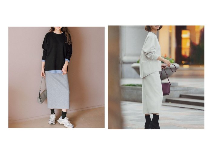 【UNFILO/アンフィーロ 自由区】の【大好評により生産決定!】BEAUTY FORM JERSEY Iラインスカート おすすめ!トレンド、レディースファッションの通販 おすすめ人気トレンドファッション通販アイテム 人気、トレンドファッション・服の通販 founy(ファニー) ファッション Fashion レディースファッション Fashion for Women スカート Skirts 軽量 Lightweight, Ultra Light シンプル Simple, Minimal ストレッチ Stretch, Stretchy Fabric セットアップ Set-Up, Coordinated Outfit 雑誌 Magazine, Fashion Magazine フォルム Silhouette, Form ポケット Pocket, Pocket Detail A/W・秋冬 Autumn/Winter |ID:crp329100000224739