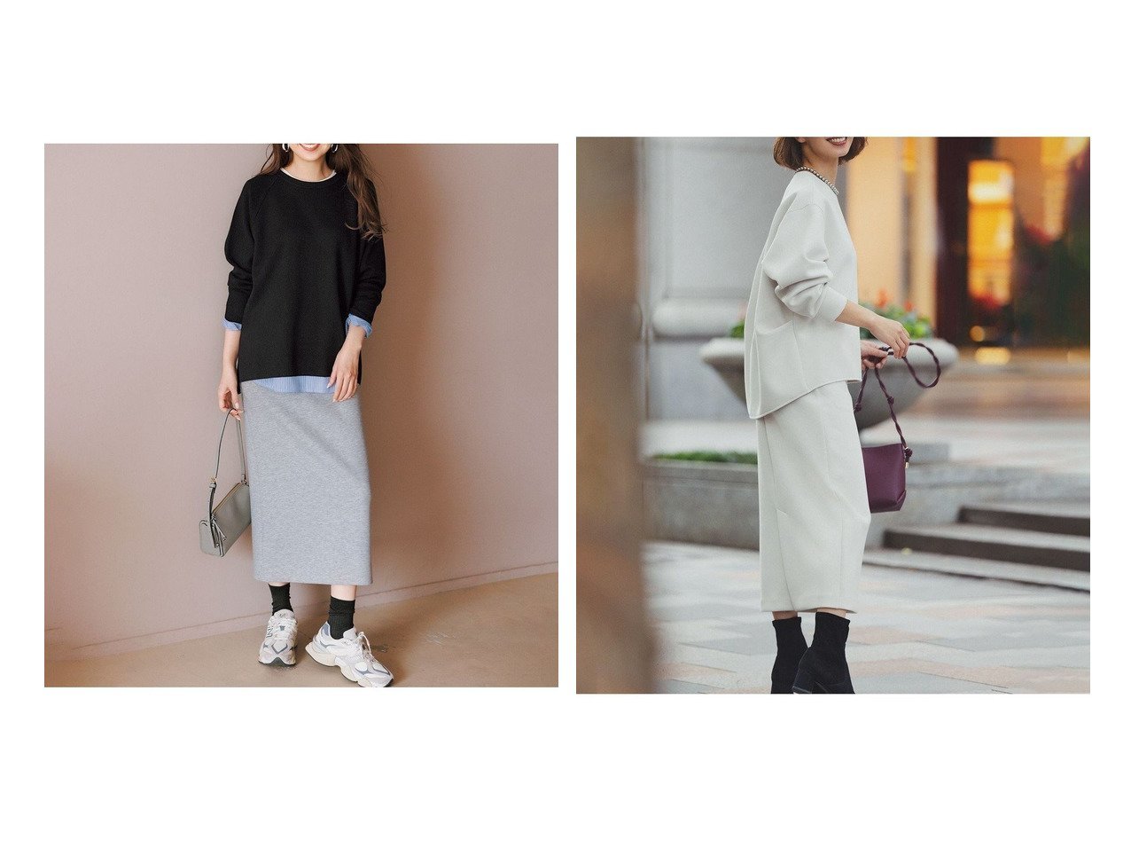 【UNFILO/アンフィーロ 自由区】の【大好評により生産決定!】BEAUTY FORM JERSEY Iラインスカート おすすめ!トレンド、レディースファッションの通販 おすすめ人気トレンドファッション通販アイテム インテリア・キッズ・メンズ・レディースファッション・服の通販 founy(ファニー)  ファッション Fashion レディースファッション Fashion for Women スカート Skirts 軽量 Lightweight, Ultra Light シンプル Simple, Minimal ストレッチ Stretch, Stretchy Fabric セットアップ Set-Up, Coordinated Outfit 雑誌 Magazine, Fashion Magazine フォルム Silhouette, Form ポケット Pocket, Pocket Detail A/W・秋冬 Autumn/Winter グレー系 Gray ベージュ系 Beige ブラック系 Black ブラウン系 Brown |ID:crp329100000224739