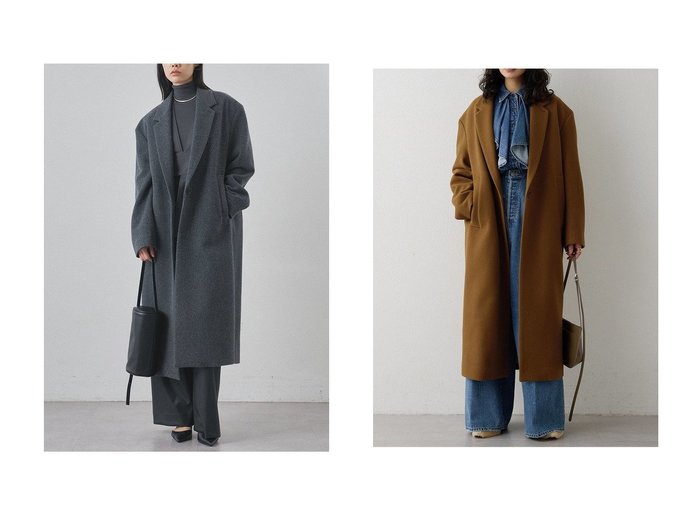 【Whim Gazette/ウィムガゼット】のウールパイルロングチェスターコート おすすめ!トレンド、レディースファッションの通販 おすすめ人気トレンドファッション通販アイテム 人気、トレンドファッション・服の通販 founy(ファニー) ファッション Fashion レディースファッション Fashion for Women アウター Coat / Outerwear Collection コート・ロングコート・ピーコート Long Coats, Peacoats & More チェスターコート・ロング丈アウター Chester Coats / Chesterfield Long Coats クラシック Classic, Timeless Style スタイリッシュ Stylish, Fashionable チェスターコート Chester Coat, Long Coat バランス Balance, Style Balance ロング Long, Long-Length 新作・新入荷 New Arrivals / New In |ID:crp329100000224740