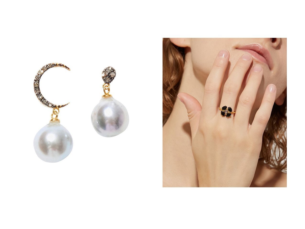 【ARTIDA OUD/アルティーダ ウード】の【ELLE SHOP限定 】eden オニキス ラブラドライト ポピー リング&【ELLE SHOP限定】glimmer アコヤパール ニュームーン スタッド ピアス おすすめ!トレンド、レディースファッションの通販 おすすめ人気トレンドファッション通販アイテム インテリア・キッズ・メンズ・レディースファッション・服の通販 founy(ファニー)  ファッション Fashion レディースファッション Fashion for Women ジュエリー Jewelry ファッションリング Fashion Rings イヤリング・フープ・ドロップタイプ Hoop, Drop & Clip Earrings インド Indian Textile クール Cool, Chic モチーフ Motif, Design Theme 人気 Popular, Best Seller 別注 Limited Edition, Custom Order 新作・新入荷 New Arrivals / New In ブラック系 Black ホワイト系 White |ID:crp329100000224744