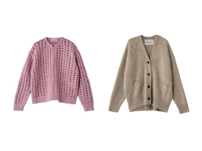【DEPAREILLE/デパリエ】のアルパカジップカーディガン&カシミヤファーカーディガン おすすめ!トレンド、レディースファッションの通販 おすすめ人気トレンドファッション通販アイテム 人気、トレンドファッション・服の通販 founy(ファニー) ファッション Fashion レディースファッション Fashion for Women トップス・カットソー Cut & Sew Tops ニット Knit Tops & Sweaters カーディガン・羽織り Layered Style Cardigans インナー Innerwear ウォーム Warm Fabric カーディガン Cardigan, Knitwear シアー Sheer, See-Through ジップ Zip, Zipper スリーブ Sleeve, Long Sleeve / Short Sleeve フロント Front, Front Design ロング Long, Long-Length 新作・新入荷 New Arrivals / New In |ID:crp329100000224797