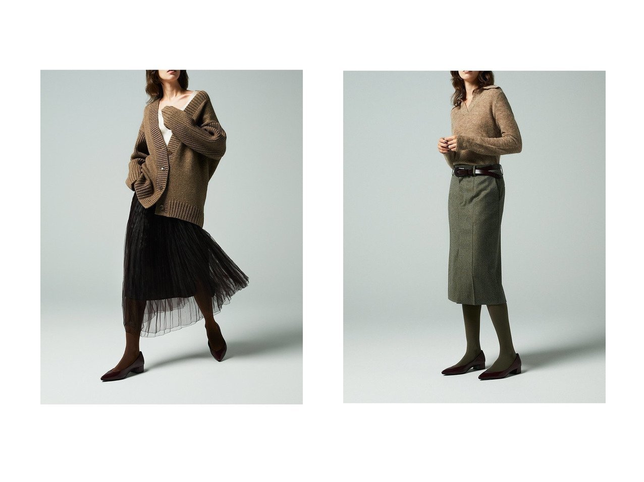 【EAUVIRE/オーヴィル】のリリヤーンラメカーディガン&ポロヘンリープルオーバー おすすめ!トレンド、レディースファッションの通販 おすすめ人気トレンドファッション通販アイテム インテリア・キッズ・メンズ・レディースファッション・服の通販 founy(ファニー)  ファッション Fashion レディースファッション Fashion for Women トップス・カットソー Cut & Sew Tops ニット Knit Tops & Sweaters カーディガン・羽織り Layered Style Cardigans カジュアルプルオーバー・ニットトップス Pullovers & Knit Tops / Casual Pullovers イタリア Italy エレガント 上品 Elegant カーディガン Cardigan, Knitwear シルク Silk, 100% Silk ストレッチ Stretch, Stretchy Fabric 新作・新入荷 New Arrivals / New In ブラウン系 Brown グレー系 Gray ベージュ系 Beige |ID:crp329100000224798