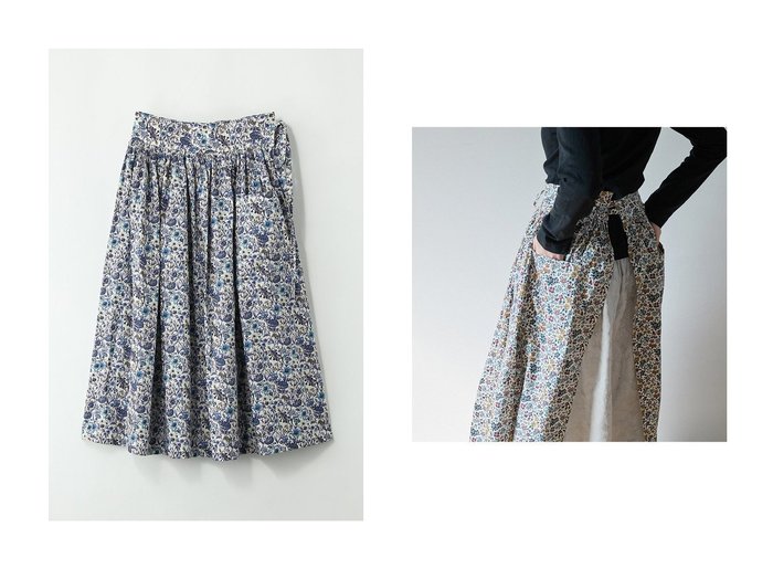 【apron shokai/エプロン商会】のGATHERED APRON おすすめ!トレンド、レディースファッションの通販 おすすめ人気トレンドファッション通販アイテム 人気、トレンドファッション・服の通販 founy(ファニー) ギャザー Gathered, Ruffled シルク Silk, 100% Silk パターン Pattern, Design Print ファブリック Fabric, Textile ロンドン London Style, British Inspired 新作・新入荷 New Arrivals / New In |ID:crp329100000224803