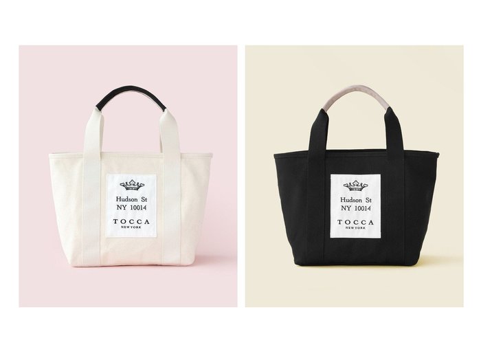 【TOCCA/トッカ】のTOCCA AVENUE CANVASTOTE キャンバス トートバッグ おすすめ！トレンド、レディースファッションの通販 おすすめ人気トレンドファッション通販アイテム 人気、トレンドファッション・服の通販 founy(ファニー) ファッション Fashion レディースファッション Fashion for Women バッグ Bags アウトドア Outdoor Clothing キャンバス Canvas, Canvas Fabric ギンガム Gingham, Gingham Fabric クラウン Crown, Royal Motif スタイリッシュ Stylish, Fashionable 財布 Wallet, Purse チェック Check, Plaid, Tartan ニューヨーク New York, NYC Style フロント Front, Front Design ベーシック Basic, Essential ポケット Pocket, Pocket Detail モダン Modern, Contemporary 旅行 Travel ビジネス 仕事 通勤 Business / Work / Commuting |ID:crp329100000224817
