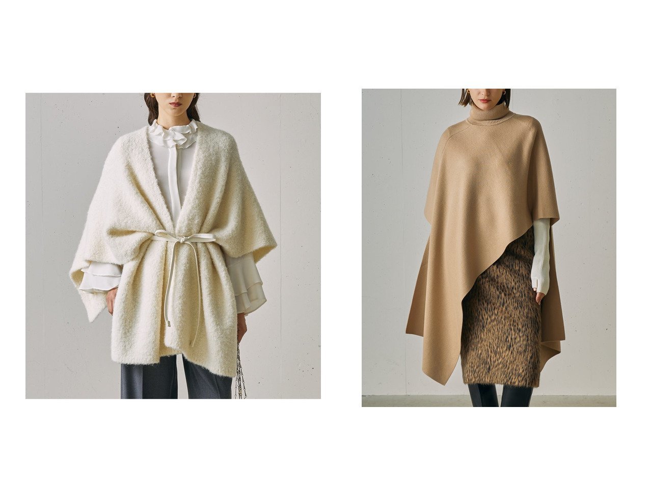 【DoCLASSE/ドゥクラッセ】のウルトラファインメリノ・ハイネックポンチョ&アルパカループヤーン・ストールコート おすすめ!トレンド、レディースファッションの通販 おすすめ人気トレンドファッション通販アイテム インテリア・キッズ・メンズ・レディースファッション・服の通販 founy(ファニー)  ファッション Fashion レディースファッション Fashion for Women アウター Coat / Outerwear Collection コート・ロングコート・ピーコート Long Coats, Peacoats & More ポンチョ・ケープコート Ponchos & Capes トップス・カットソー Cut & Sew Tops ニット Knit Tops & Sweaters 新作・新入荷 New Arrivals / New In ストール Stole, Wrap ループ Loop, Loop Knit 冬 Winter / This Winter アシンメトリー Asymmetrical Style インナー Innerwear シルケット Silket, Silky Cotton ハイネック High Neck, Mock Neck モダン Modern, Contemporary 今季 This Season, Current Season 秋 Autumn ホワイト系 White ブラック系 Black ベージュ系 Beige ブルー系 Blue |ID:crp329100000224818