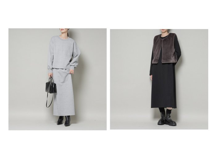 【nano universe/ナノ ユニバース】のジャガードカット セットアップ&ファーベスト×ワンピース アンサンブルセット おすすめ!トレンド、レディースファッションの通販 おすすめ人気トレンドファッション通販アイテム 人気、トレンドファッション・服の通販 founy(ファニー) ファッション Fashion レディースファッション Fashion for Women セットアップ Matching Sets アウター Coat / Outerwear Collection ウォッシャブル Machine Washable カットソー Cut and Sewn Top スリット Slit, Slit Detail セットアップ Set-Up, Coordinated Outfit ベーシック Basic, Essential アウトレット Outlet / Clearance エレガント 上品 Elegant 2025年 2025 2025-2026秋冬・A/W Autumn/Winter 2025–26 AW25–26 |ID:crp329100000224828