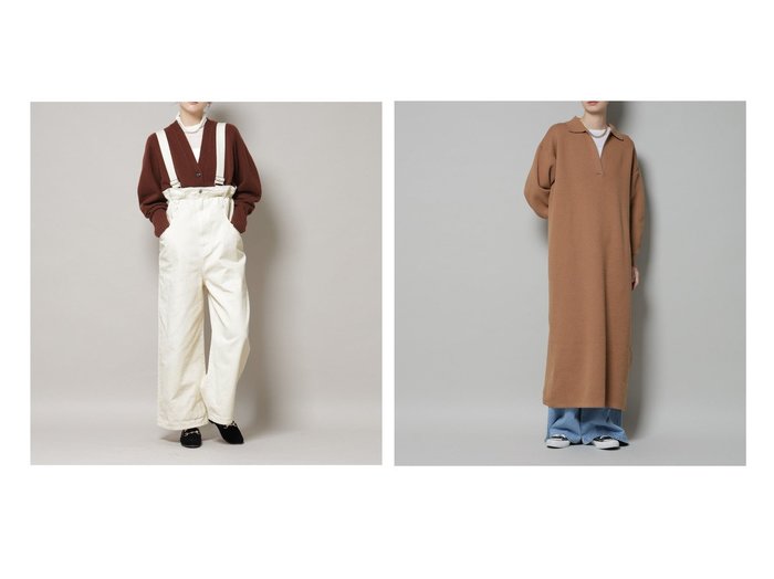 【nano universe/ナノ ユニバース】のスウェットライク衿付きスキッパーニットワンピース&コットンワイドサロペット おすすめ!トレンド、レディースファッションの通販 おすすめ人気トレンドファッション通販アイテム 人気、トレンドファッション・服の通販 founy(ファニー) ファッション Fashion レディースファッション Fashion for Women ワンピース Dresses サロペット&オールインワン Dungarees & Jumpsuit Styles ニットワンピース Knit Dresses アクセサリー Fashion Accessories インナー Innerwear サロペット Overalls, Salopette デニム Denim, Jeans Material フィット Fit, Slim Fit ロング Long, Long-Length ワイド Wide, Wide Fit 2025年 2025 2025-2026秋冬・A/W Autumn/Winter 2025–26 AW25–26 |ID:crp329100000224829