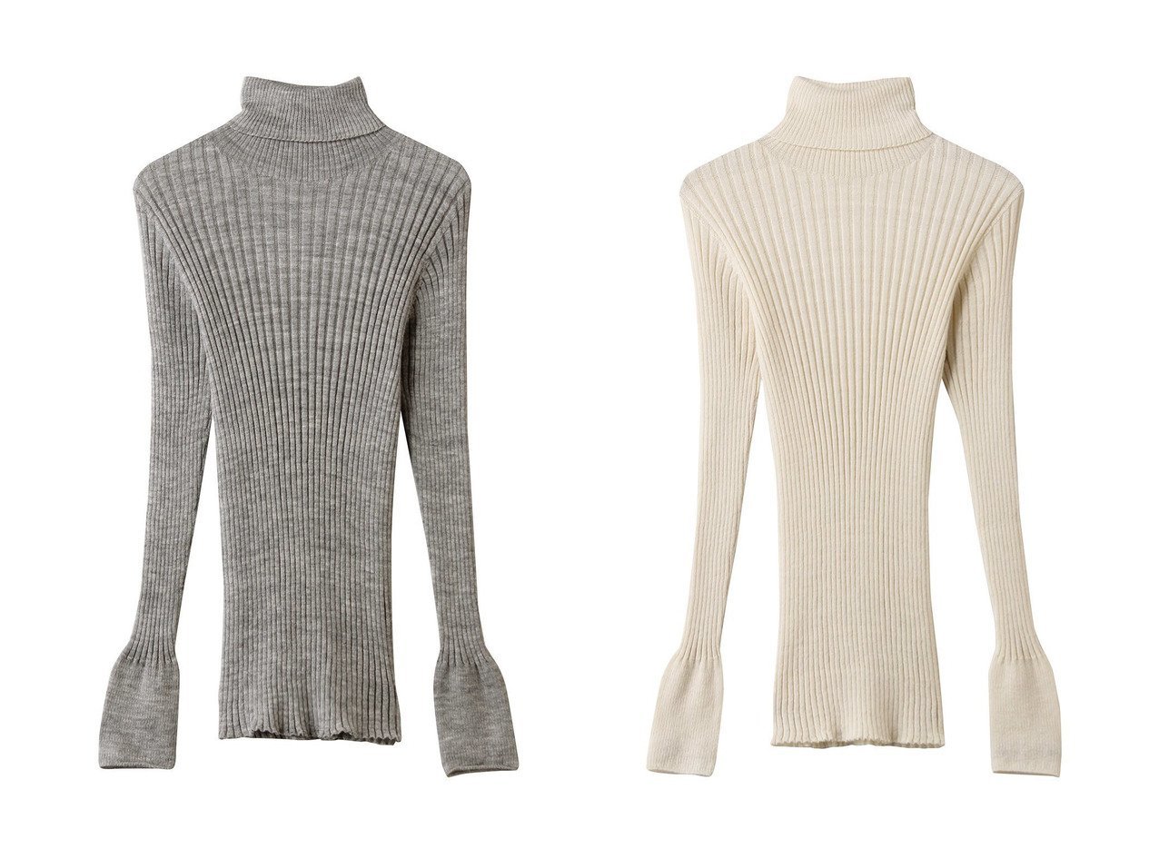 【PRISTINE/プリスティン】のアルパカ混リブタートルセーター おすすめ！トレンド、レディースファッションの通販 おすすめ人気トレンドファッション通販アイテム インテリア・キッズ・メンズ・レディースファッション・服の通販 founy(ファニー) 　ファッション　Fashion　レディースファッション　Fashion for Women　トップス・カットソー　Cut & Sew Tops　ニット　Knit Tops & Sweaters　カジュアルプルオーバー・ニットトップス　Pullovers & Knit Tops / Casual Pullovers　セーター　Sweater, Knitwear　タートル　Turtleneck, Turtle Collar　冬　Winter / This Winter　新作・新入荷　New Arrivals / New In　秋　Autumn　A/W・秋冬　Autumn/Winter　グレー系　Gray　|ID:crp329100000224848