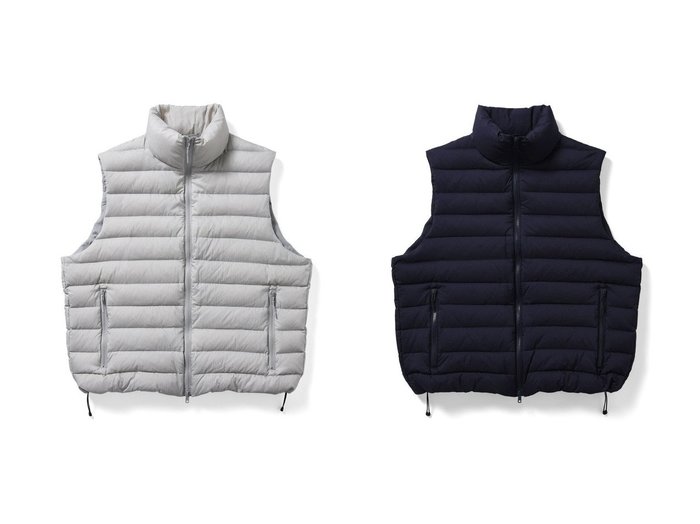 【ES 1/エスワン】の【UNISEX】Middle Down Vest D007 おすすめ！トレンド、レディースファッションの通販 おすすめ人気トレンドファッション通販アイテム 人気、トレンドファッション・服の通販 founy(ファニー) 　ファッション　Fashion　レディースファッション　Fashion for Women　アウター　Coat / Outerwear Collection　レディースジャケット・軽アウター　Jackets　ユニセックス　Unisex, Genderless　シンプル　Simple, Minimal　ジャケット　Jacket, Outerwear　ダウン　Down, Puffer　ベスト　Vest, Waistcoat　ミドル　Middle Length, Mid Height　新作・新入荷　New Arrivals / New In　A/W・秋冬　Autumn/Winter　|ID:crp329100000224850