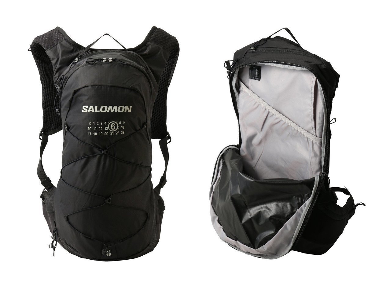 【MM6 Maison Martin Margiela/エムエム6 メゾン マルタン マルジェラ】の【UNISEX】XT 15 MM6 MAISON MARGIELA おすすめ!トレンド、レディースファッションの通販 おすすめ人気トレンドファッション通販アイテム インテリア・キッズ・メンズ・レディースファッション・服の通販 founy(ファニー)  ファッション Fashion レディースファッション Fashion for Women バッグ Bags ユニセックス Unisex, Genderless フィット Fit, Slim Fit メッシュ Mesh, Net Fabric リュック Backpack, Rucksack 新作・新入荷 New Arrivals / New In ブラック系 Black |ID:crp329100000224853