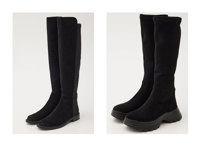 【STACCATO/スタッカート】のエラスティックコンビニーハイラテ&ネローストレッチヒートニーブーツ おすすめ！トレンド、レディースファッションの通販 おすすめ人気トレンドファッション通販アイテム 人気、トレンドファッション・服の通販 founy(ファニー) ファッション Fashion レディースファッション Fashion for Women エレガント 上品 Elegant コンビ Combo, Combination Style ストレッチ Stretch, Stretchy Fabric フィット Fit, Slim Fit 再入荷 Restock / Back in Stock 切替 Switching, Contrast Panel 定番 Standard, Basic Item 新作・新入荷 New Arrivals / New In |ID:crp329100000224855