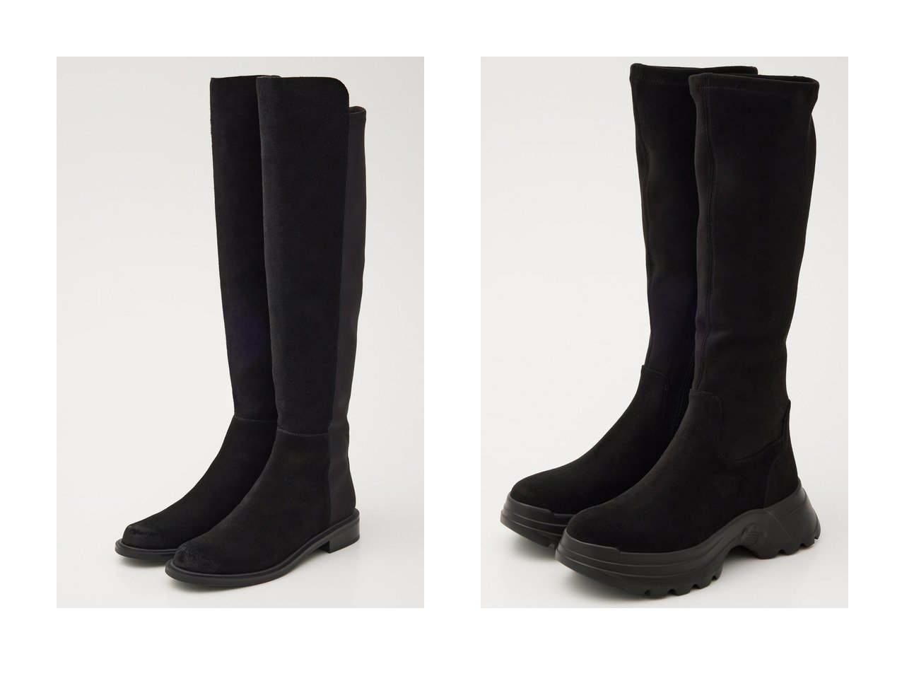 【STACCATO/スタッカート】のエラスティックコンビニーハイラテ&ネローストレッチヒートニーブーツ おすすめ！トレンド、レディースファッションの通販 おすすめ人気トレンドファッション通販アイテム インテリア・キッズ・メンズ・レディースファッション・服の通販 founy(ファニー) 　ファッション　Fashion　レディースファッション　Fashion for Women　エレガント 上品　Elegant　コンビ　Combo, Combination Style　ストレッチ　Stretch, Stretchy Fabric　フィット　Fit, Slim Fit　再入荷　Restock / Back in Stock　切替　Switching, Contrast Panel　定番　Standard, Basic Item　新作・新入荷　New Arrivals / New In　ブラック系　Black　|ID:crp329100000224855