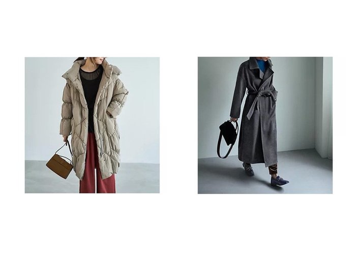 【STYLE DELI/スタイルデリ】の【LUXE】暖か軽量 機能中綿ギャザーロングコート&【LUXE】ロングレングスウールコート おすすめ!トレンド、レディースファッションの通販 おすすめ人気トレンドファッション通販アイテム インテリア・キッズ・メンズ・レディースファッション・服の通販 founy(ファニー) https://founy.com/ ファッション Fashion レディースファッション Fashion for Women アウター Coat / Outerwear Collection コート・ロングコート・ピーコート Long Coats, Peacoats & More アクセサリー Fashion Accessories ギャザー Gathered, Ruffled クール Cool, Chic 軽量 Lightweight, Ultra Light シャイニー Shiny, Glossy Finish ジャケット Jacket, Outerwear スポーツ Sports, Activewear ダウン Down, Puffer ダブル Double, Double-Breasted 人気 Popular, Best Seller ハイネック High Neck, Mock Neck フォルム Silhouette, Form フロント Front, Front Design ブルゾン Blouson, Bomber Jacket ポケット Pocket, Pocket Detail ロング Long, Long-Length |ID:crp329100000224863