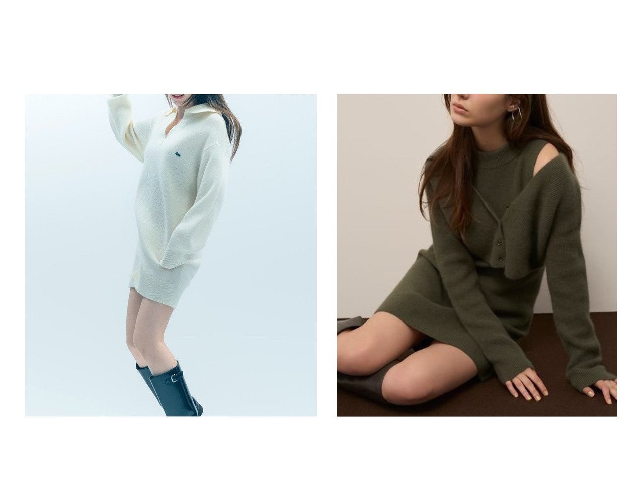 【SNIDEL/スナイデル】のラクーン畦ノースリミニワンピース&スキッパーニットワンピース おすすめ!トレンド、レディースファッションの通販 おすすめ人気トレンドファッション通販アイテム インテリア・キッズ・メンズ・レディースファッション・服の通販 founy(ファニー)  ファッション Fashion レディースファッション Fashion for Women ワンピース Dresses ニットワンピース Knit Dresses コレクション Collection, Seasonal Line シンプル Simple, Minimal スキッパー Skipper, Open Collar ストレート Straight, Straight Cut スマート Smart, Elegant デコルテ Décolleté, Neckline フォーマル Formal, Dressy フランス France, French リラックス Relax, Relaxed Fit おすすめ Recommended / Our Picks |ID:crp329100000224867