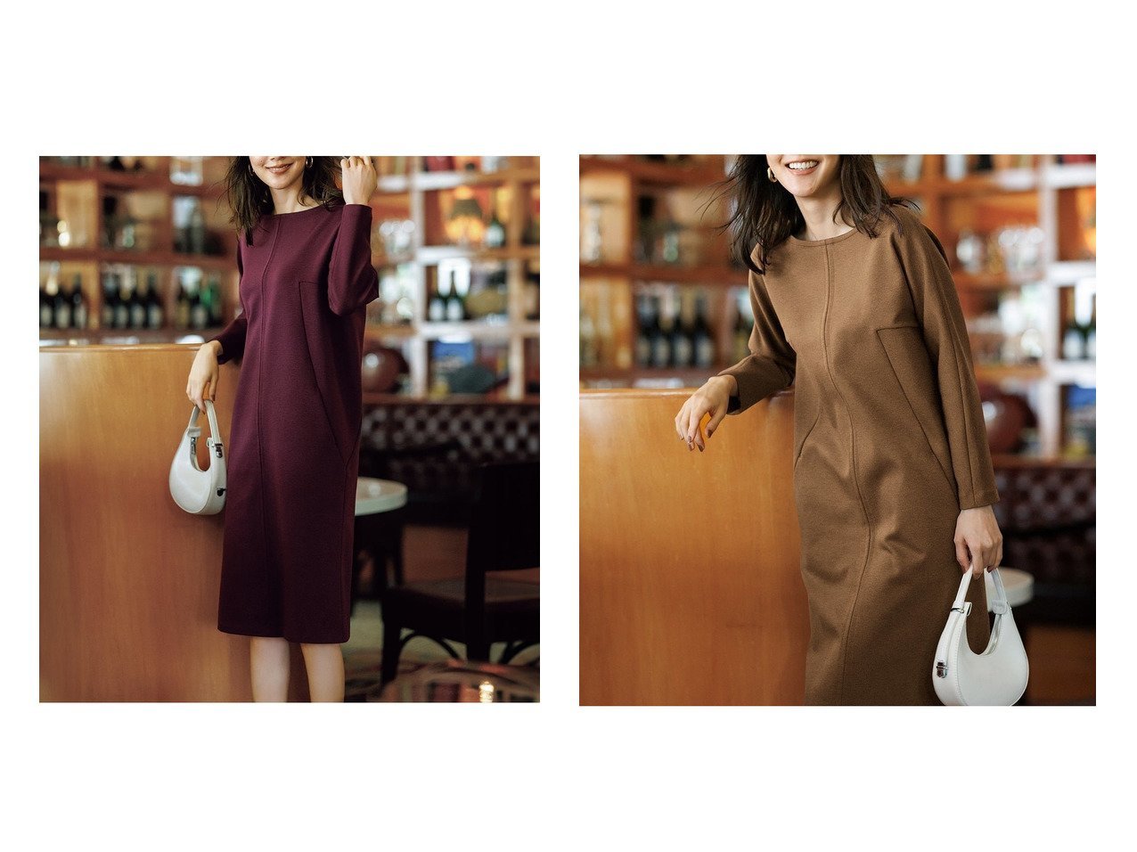 【DoCLASSE/ドゥクラッセ】のストレッチポンチ・コクーンワンピース 40代、50代の方におすすめ!トレンド、レディースファッションの通販 おすすめ人気トレンドファッション通販アイテム インテリア・キッズ・メンズ・レディースファッション・服の通販 founy(ファニー)  ファッション Fashion レディースファッション Fashion for Women ワンピース Dresses 新作・新入荷 New Arrivals / New In カッティング Cutting Detail ストレッチ Stretch, Stretchy Fabric スマート Smart, Elegant ブルー系 Blue |ID:crp329100000224870