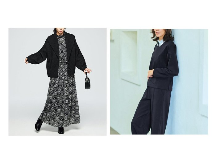 【DoCLASSE/ドゥクラッセ】のプレシャスウォームN・プルオーバー&片畦編み・ショールカラーカーディガン 40代、50代の方におすすめ!トレンド、レディースファッションの通販 おすすめ人気トレンドファッション通販アイテム 人気、トレンドファッション・服の通販 founy(ファニー) ファッション Fashion レディースファッション Fashion for Women トップス・カットソー Cut & Sew Tops シャツ・ブラウス・オフィスカジュアル Elegant Blouses & Button-Ups ロングTシャツ・Tシャツ Longline T-Shirts & Tees カジュアルプルオーバー・ニットトップス Pullovers & Knit Tops / Casual Pullovers カットソー・ベーシックTシャツ Cut-and-Sewn Tops / Stretch Tees & Basics カーディガン・羽織り Layered Style Cardigans 畦編みニット・テクスチャードトップス Ribbed Knit Sweaters / Textured Knit Tops 新作・新入荷 New Arrivals / New In カットソー Cut and Sewn Top セットアップ Set-Up, Coordinated Outfit 人気 Popular, Best Seller 冬 Winter / This Winter 秋 Autumn カーディガン Cardigan, Knitwear ショール Shawl, Wrap ジャケット Jacket, Outerwear ミックス Mix, Mixed Style ロング Long, Long-Length 畦 Ribbed Knit |ID:crp329100000224880