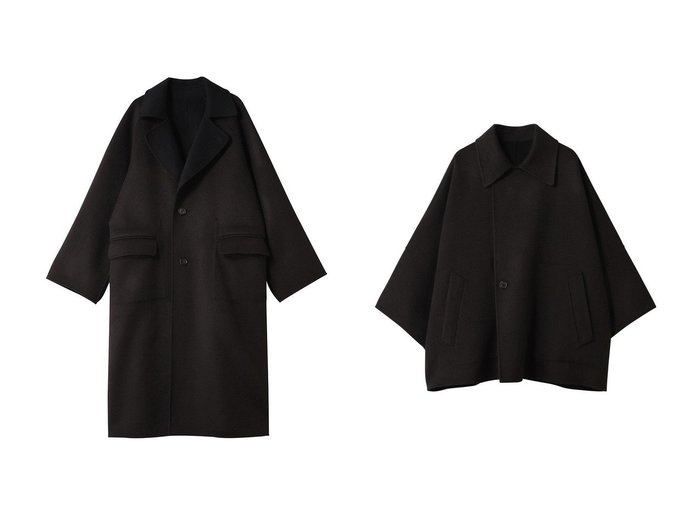 【DEPAREILLE/デパリエ】のウールダブルフェイスチェックチェスターコート&ウールダブルフェイスチェックポンチョコート おすすめ!トレンド、レディースファッションの通販 おすすめ人気トレンドファッション通販アイテム 人気、トレンドファッション・服の通販 founy(ファニー) ファッション Fashion レディースファッション Fashion for Women アウター Coat / Outerwear Collection コート・ロングコート・ピーコート Long Coats, Peacoats & More チェスターコート・ロング丈アウター Chester Coats / Chesterfield Long Coats ポンチョ・ケープコート Ponchos & Capes なめらか Smooth, Silky Texture クラシック Classic, Timeless Style チェスターコート Chester Coat, Long Coat チェック Check, Plaid, Tartan モダン Modern, Contemporary リラックス Relax, Relaxed Fit ロング Long, Long-Length 新作・新入荷 New Arrivals / New In |ID:crp329100000224885