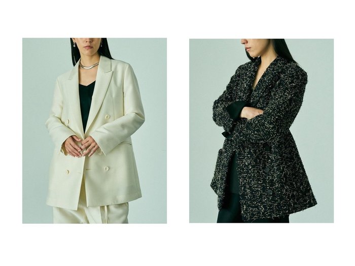 【Chaos/カオス】のガランジャケット&ルミスジャケット おすすめ!トレンド、レディースファッションの通販 おすすめ人気トレンドファッション通販アイテム 人気、トレンドファッション・服の通販 founy(ファニー) ファッション Fashion レディースファッション Fashion for Women アウター Coat / Outerwear Collection レディースジャケット・軽アウター Jackets おすすめ Recommended / Our Picks ウォーム Warm Fabric シルク Silk, 100% Silk ジャケット Jacket, Outerwear セットアップ Set-Up, Coordinated Outfit ダブル Double, Double-Breasted ドレス Dress, One-Piece マニッシュ Mannish, Boyish 新作・新入荷 New Arrivals / New In |ID:crp329100000224887