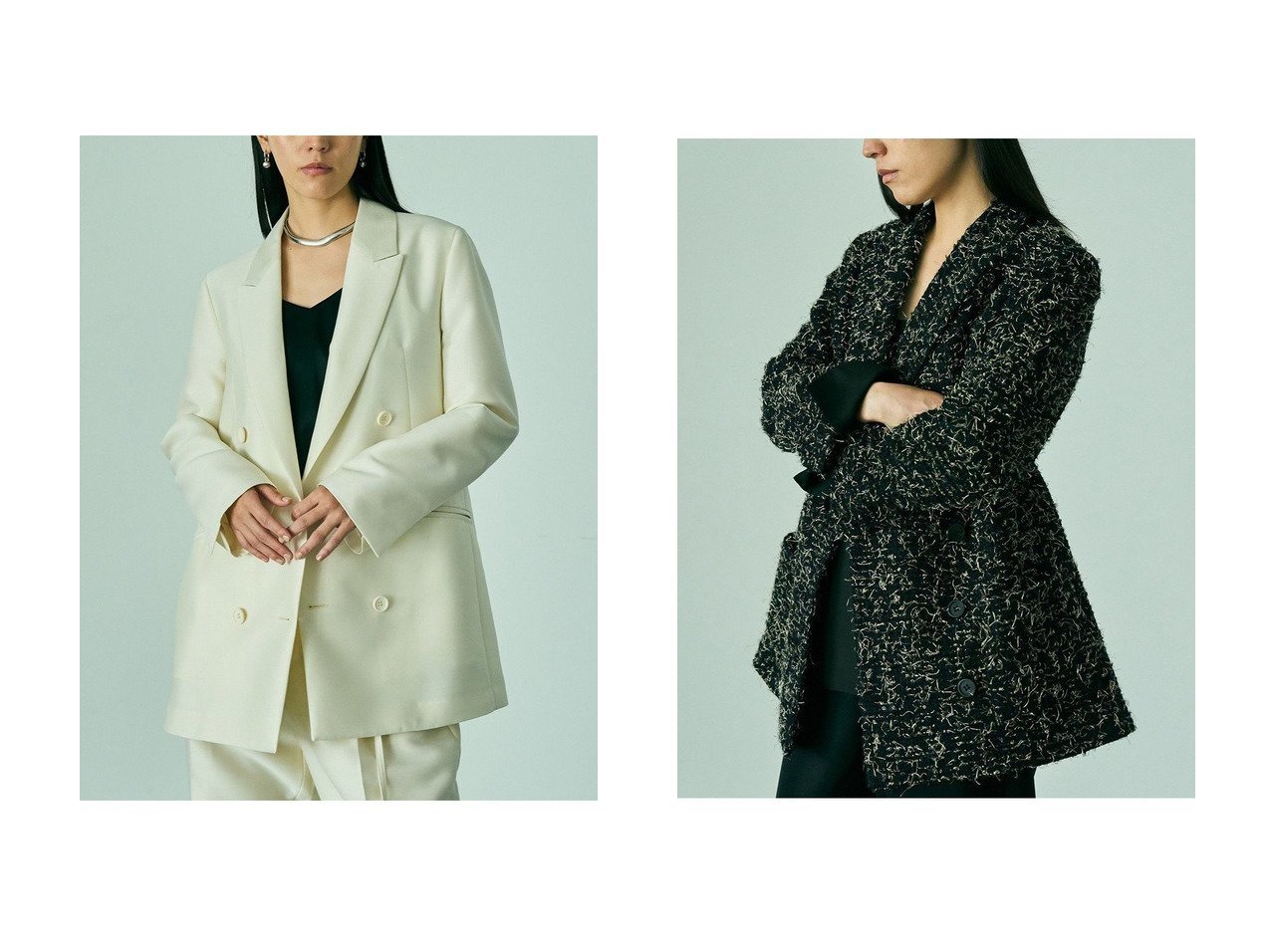 【Chaos/カオス】のガランジャケット&ルミスジャケット おすすめ!トレンド、レディースファッションの通販 おすすめ人気トレンドファッション通販アイテム インテリア・キッズ・メンズ・レディースファッション・服の通販 founy(ファニー)  ファッション Fashion レディースファッション Fashion for Women アウター Coat / Outerwear Collection レディースジャケット・軽アウター Jackets おすすめ Recommended / Our Picks ウォーム Warm Fabric シルク Silk, 100% Silk ジャケット Jacket, Outerwear セットアップ Set-Up, Coordinated Outfit ダブル Double, Double-Breasted ドレス Dress, One-Piece マニッシュ Mannish, Boyish 新作・新入荷 New Arrivals / New In ホワイト系 White ブラック系 Black |ID:crp329100000224887