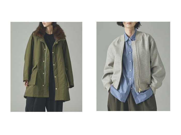 【Curensology/カレンソロジー】の〈&RC〉フェイクファーエリツキスウェーディッシュモッズコート&ジップアップブルゾン おすすめ!トレンド、レディースファッションの通販 おすすめ人気トレンドファッション通販アイテム 人気、トレンドファッション・服の通販 founy(ファニー) ファッション Fashion レディースファッション Fashion for Women アウター Coat / Outerwear Collection コート・ロングコート・ピーコート Long Coats, Peacoats & More モッズコート・ミリタリー風アウター Mods & Field Coats レディースジャケット・軽アウター Jackets ブルゾンジャケット・スポーティアウター Blouson Jackets ショート Short, Short Length フェイクファー Faux Fur, Imitation Fur エレガント 上品 Elegant 新作・新入荷 New Arrivals / New In |ID:crp329100000224893