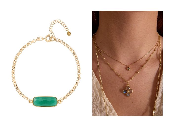 【by 164 PARIS/バイ サン スワサント キャトル パリ】のVERA ブレスレット&TREFLE KAKIネックレス おすすめ!トレンド、レディースファッションの通販 おすすめ人気トレンドファッション通販アイテム 人気、トレンドファッション・服の通販 founy(ファニー) ファッション Fashion レディースファッション Fashion for Women ジュエリー Jewelry チェーン&カフブレスレット Cuff & Chain Bracelets バングル・カフブレスレット Bangles & Cuff Bracelets ネックレス Necklaces & Pendants チェーン Chain, Chain Strap ブレスレット Bracelet, Wristband 新作・新入荷 New Arrivals / New In |ID:crp329100000224899