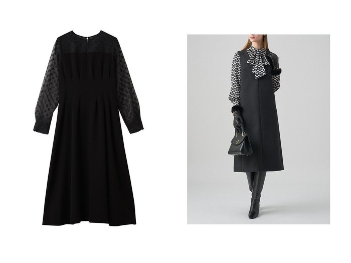 【ANAYI/アナイ】のトリプルクロスジャンパー ワンピース&シアードットコンビタックワンピース おすすめ!トレンド、レディースファッションの通販 おすすめ人気トレンドファッション通販アイテム インテリア・キッズ・メンズ・レディースファッション・服の通販 founy(ファニー) https://founy.com/ ファッション Fashion レディースファッション Fashion for Women ワンピース Dresses チュニック Tunic Tops & Dresses エレガント 上品 Elegant ジュエリー Jewelry, Accessories チュニック Tunic, Long Top トレンド Trend, Trending Now ドット Polka Dot, Dot Pattern フィット Fit, Slim Fit フェミニン Feminine, Girly フレア Flare, Flared ロング Long, Long-Length 新作・新入荷 New Arrivals / New In |ID:crp329100000224900